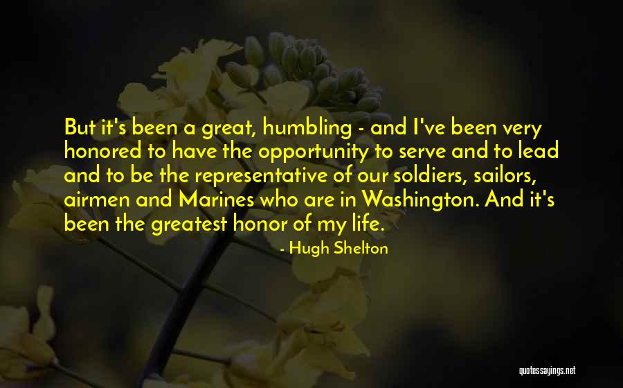 Phepuc Quotes By Hugh Shelton Phepuc Quotes By Hugh Shelton