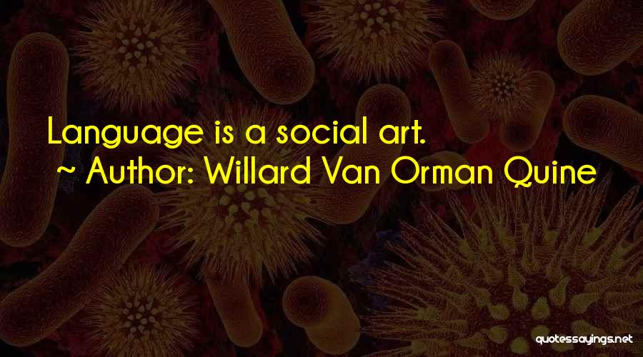 Philadelphia Negro Quotes By Willard Van Orman Quine