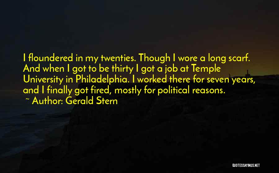 Philadelphia Quotes By Gerald Stern