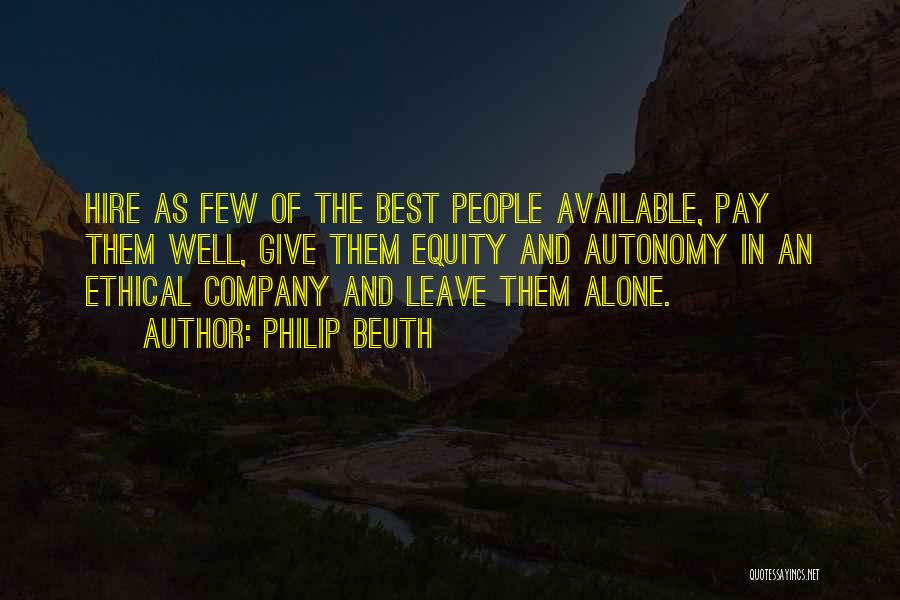Philip Beuth Quotes 273150