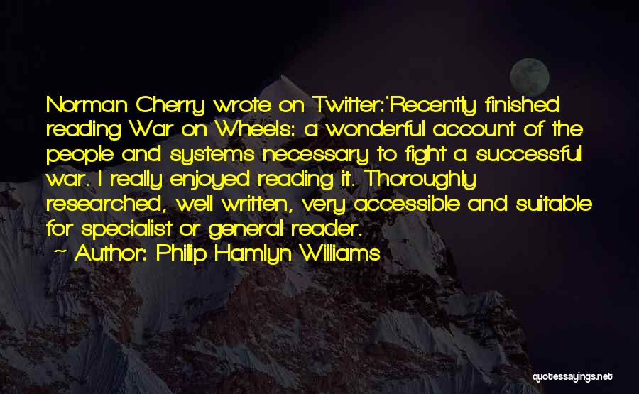 Philip Hamlyn Williams Quotes 2196065