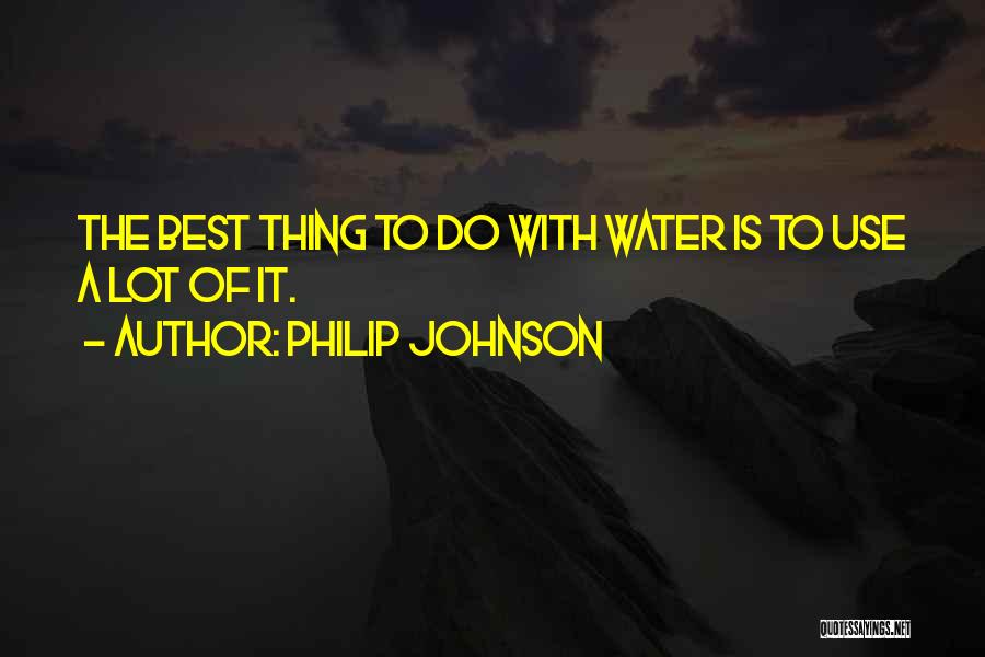 Philip Johnson Quotes 82512
