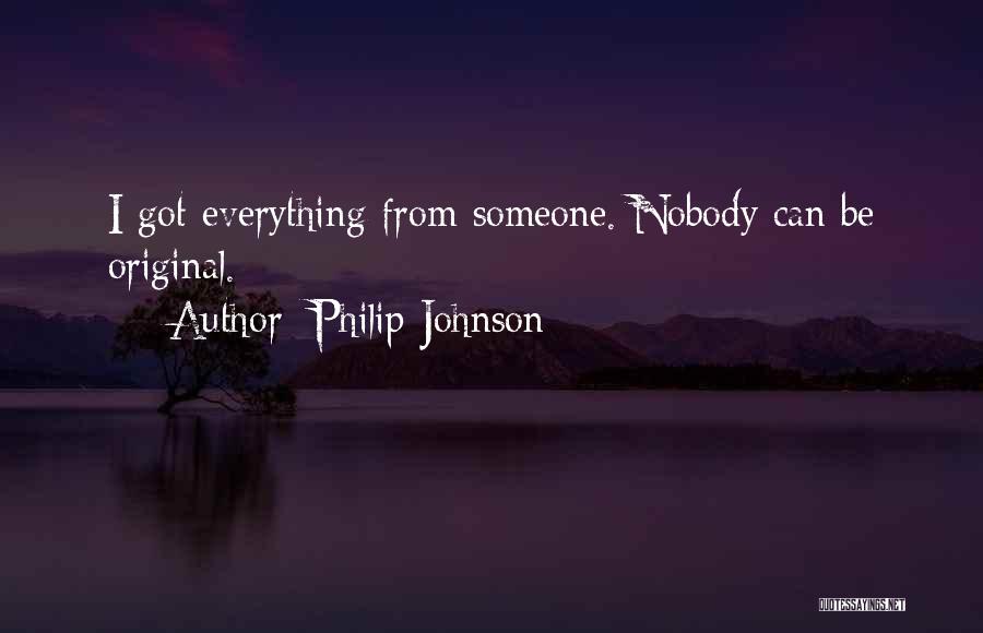 Philip Johnson Quotes 985945