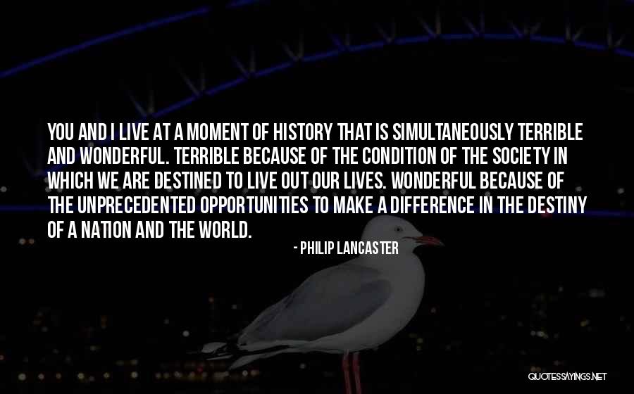 Philip Lancaster Quotes 329403