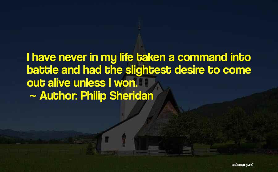 Philip Sheridan Quotes 1412222