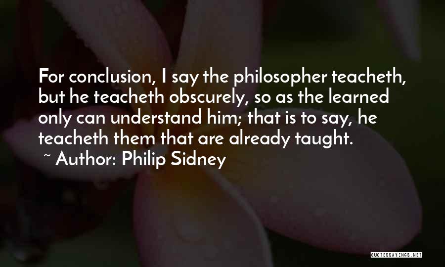 Philip Sidney Quotes 1853505