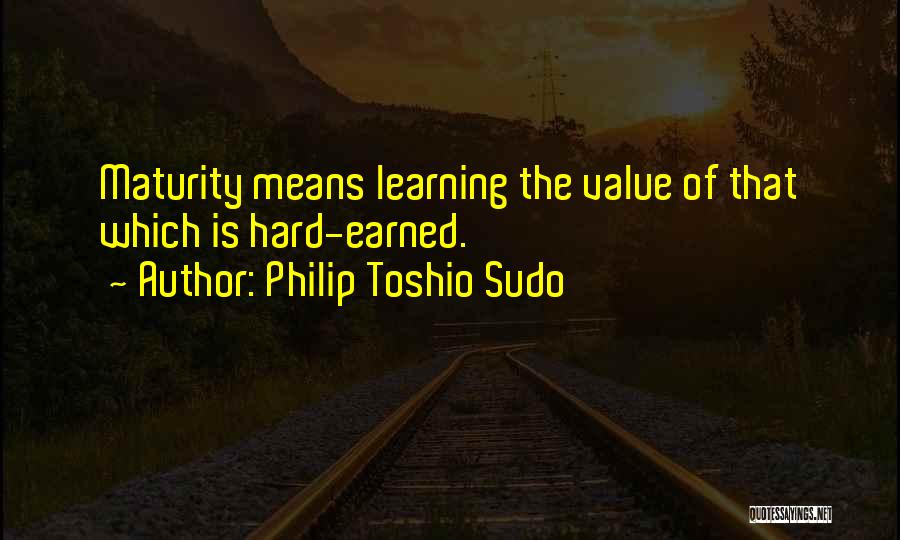 Philip Toshio Sudo Quotes 211322