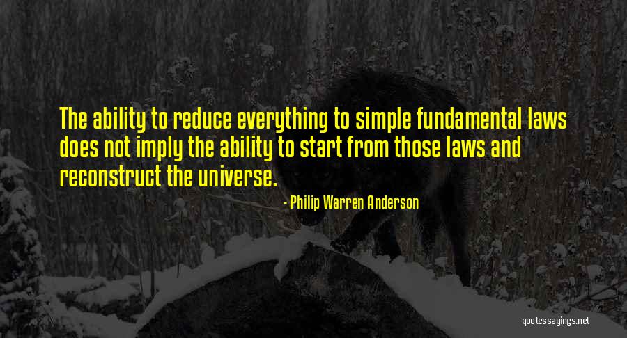 Philip Warren Anderson Quotes 1830474