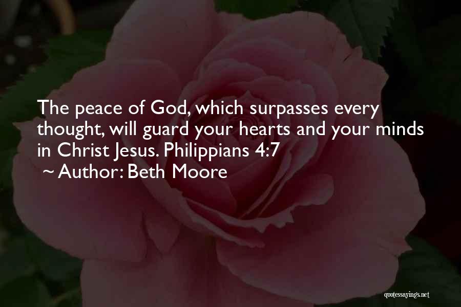 Philippians 4 Quotes By Beth Moore