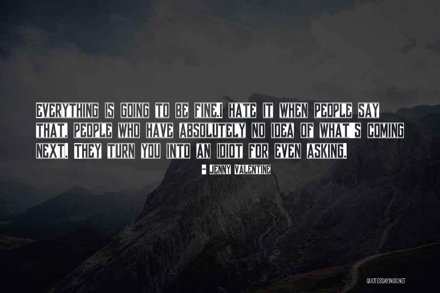 Philippine Literature Quotes By Jenny Valentine