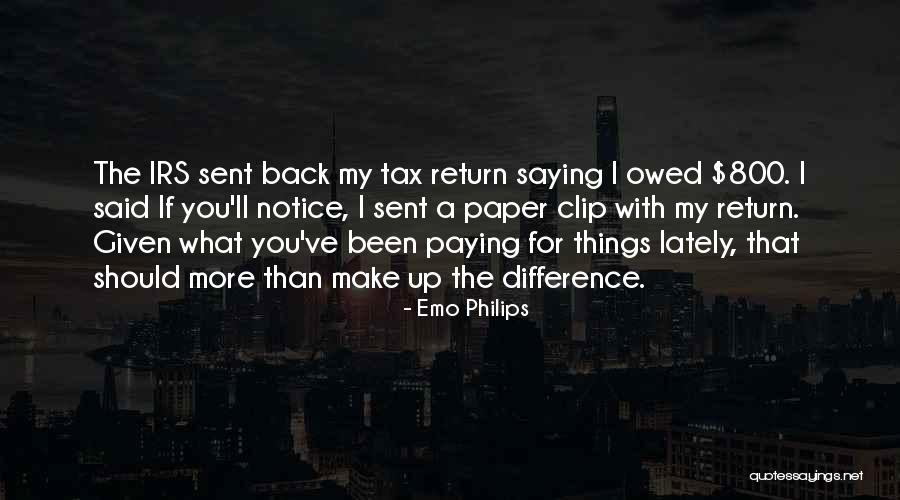 Philips Quotes By Emo Philips