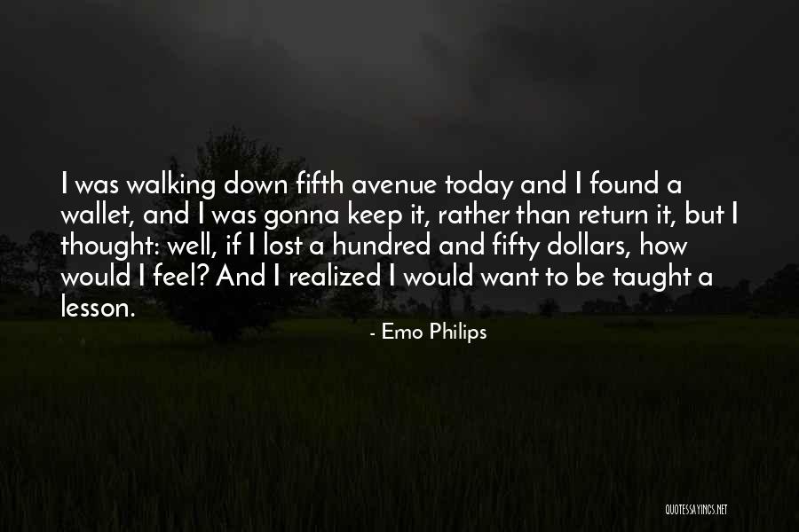 Philips Quotes By Emo Philips