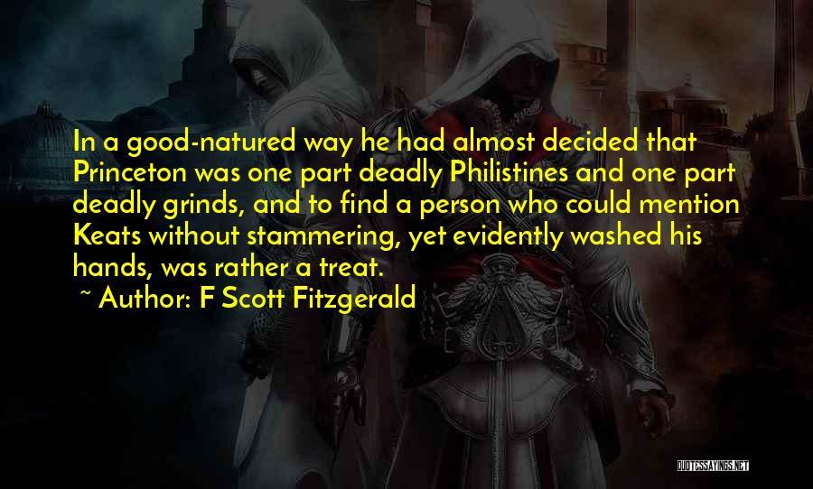 Philistines Quotes By F Scott Fitzgerald