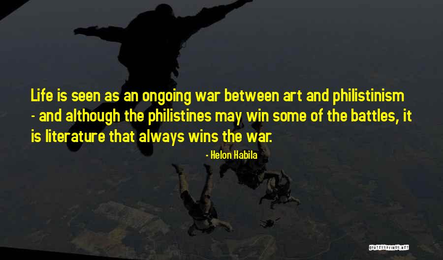 Philistines Quotes By Helon Habila