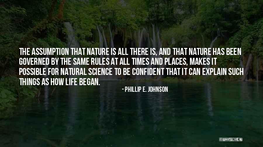 Phillip E. Johnson Quotes 1381750