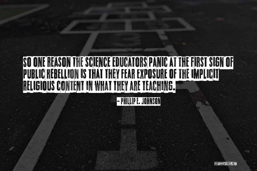 Phillip E. Johnson Quotes 1692980 Phillip E. Johnson Quotes 1692980