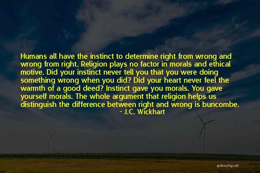 Philoshophy Quotes By J.C. Wickhart Philoshophy Quotes By J.C. Wickhart