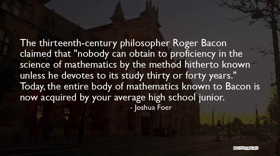Philosopher In Science Quotes By Joshua Foer Philosopher In Science Quotes By Joshua Foer