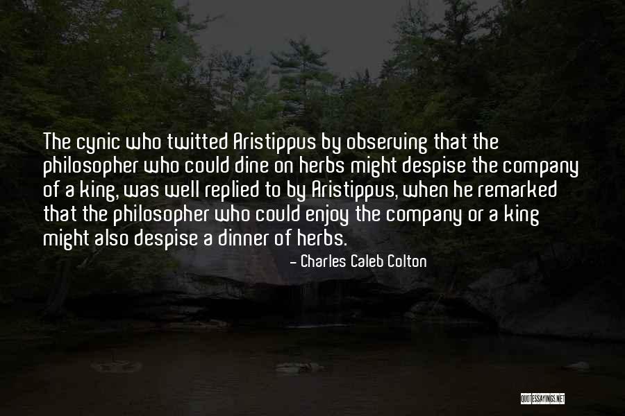 Philosopher King Quotes By Charles Caleb Colton