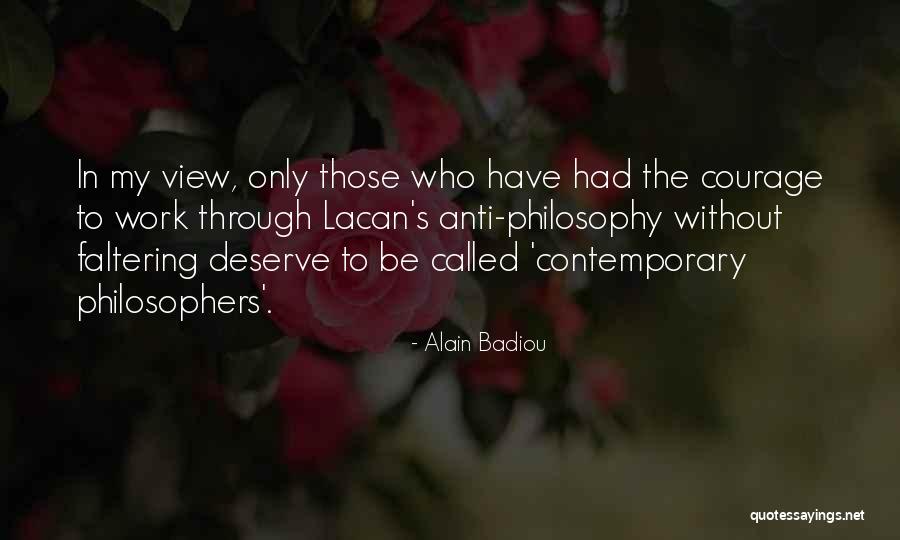 Philosopher Lacan Quotes By Alain Badiou Philosopher Lacan Quotes By Alain Badiou