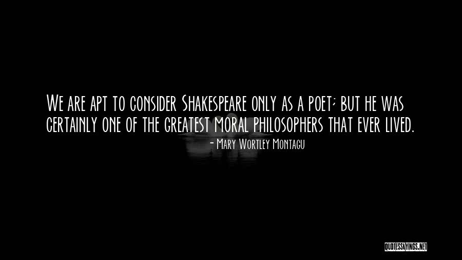 Philosophers Greatest Quotes By Mary Wortley Montagu Philosophers Greatest Quotes By Mary Wortley Montagu