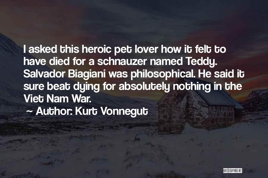 Philosophical Death Quotes By Kurt Vonnegut