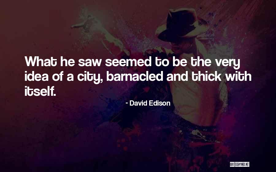 Philosophical Quotes By David Edison