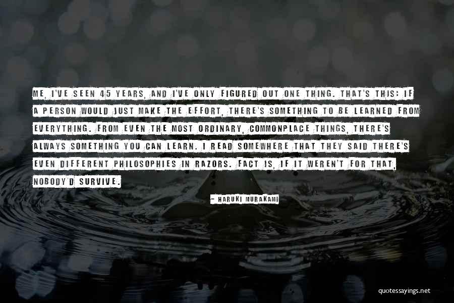 Philosophies In Life Quotes By Haruki Murakami Philosophies In Life Quotes By Haruki Murakami