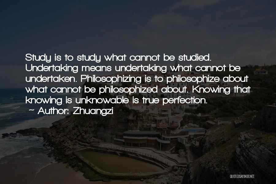 Philosophizing Quotes By Zhuangzi