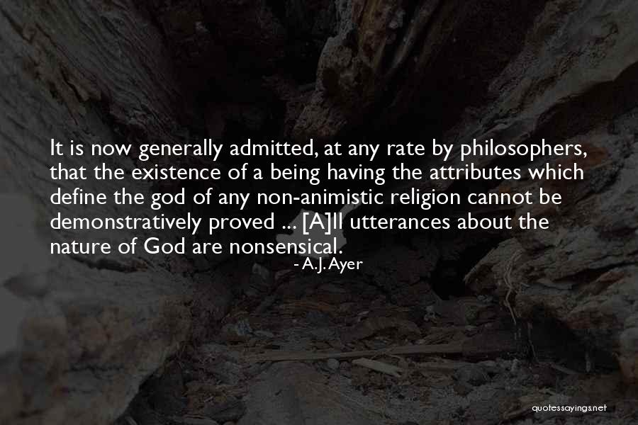 Philosophy About Nature Quotes By A.J. Ayer