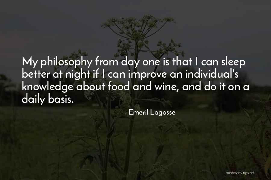 Philosophy About Quotes By Emeril Lagasse