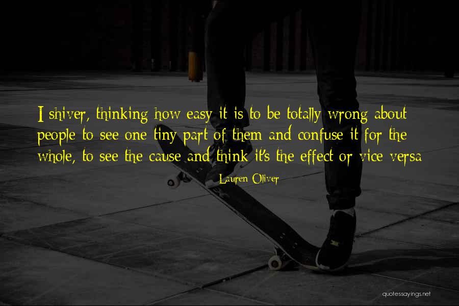 Philosophy About Quotes By Lauren Oliver