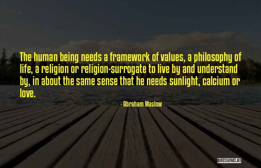 Philosophy About Religion Quotes By Abraham Maslow Philosophy About Religion Quotes By Abraham Maslow