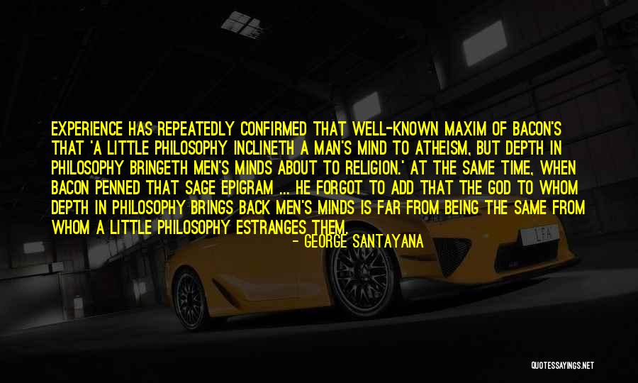 Philosophy About Religion Quotes By George Santayana Philosophy About Religion Quotes By George Santayana