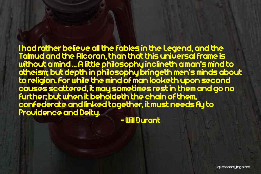Philosophy About Religion Quotes By Will Durant Philosophy About Religion Quotes By Will Durant