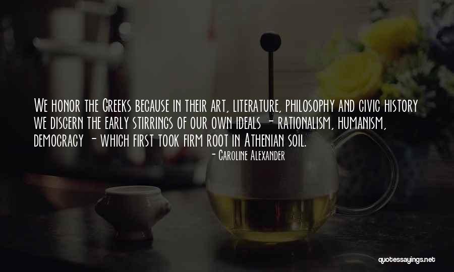 Philosophy And Art Quotes By Caroline Alexander