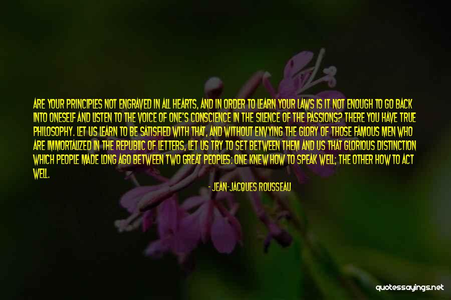 Philosophy And Ethics Quotes By Jean-Jacques Rousseau Philosophy And Ethics Quotes By Jean-Jacques Rousseau
