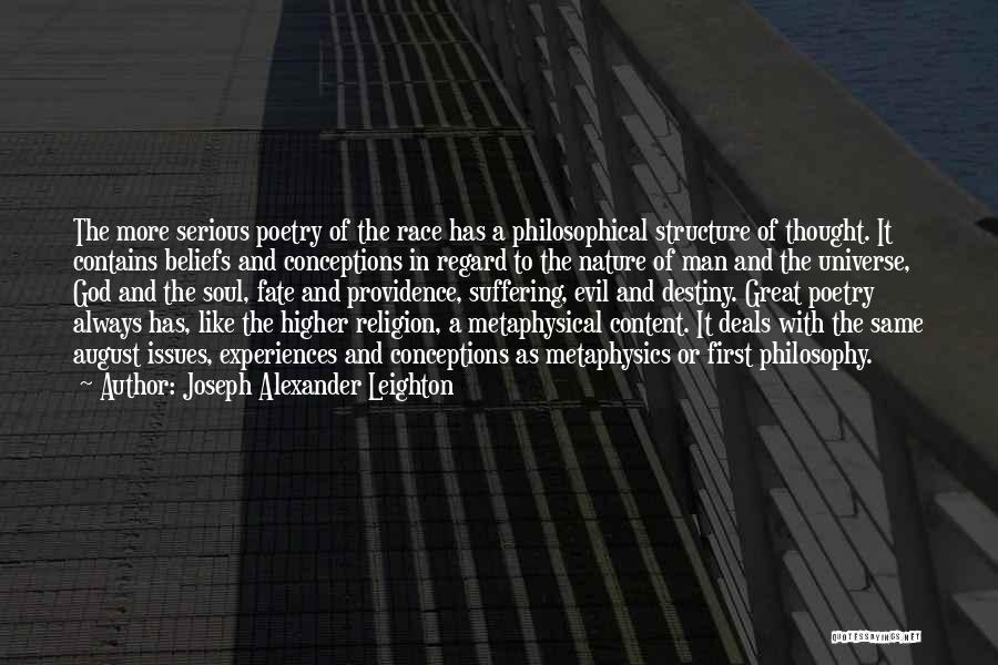 Philosophy And God Quotes By Joseph Alexander Leighton