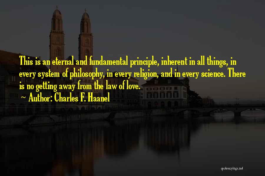 Philosophy And Law Quotes By Charles F. Haanel