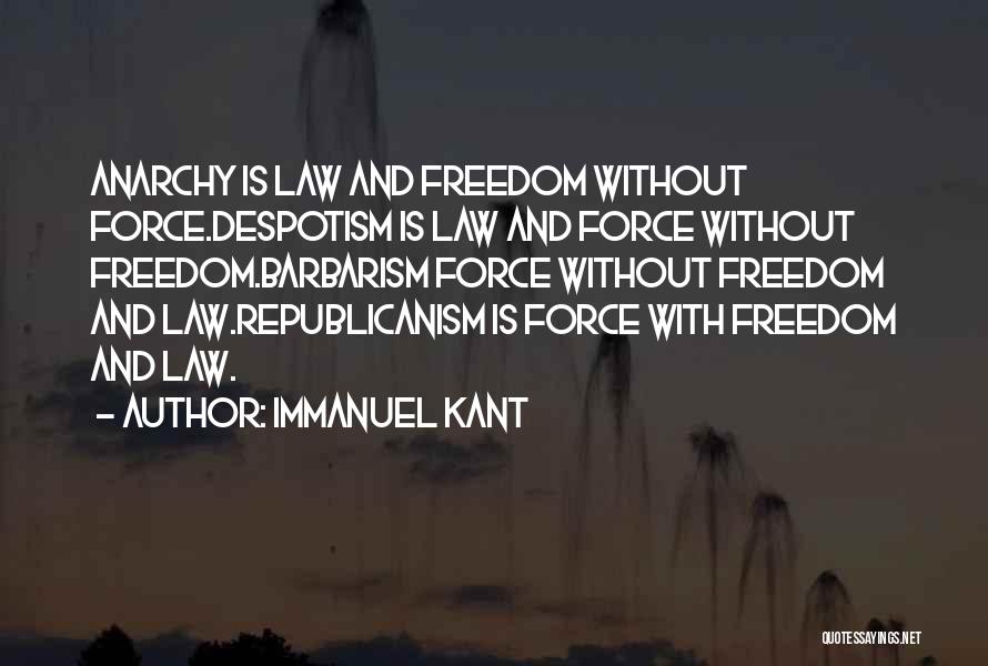 Philosophy And Law Quotes By Immanuel Kant