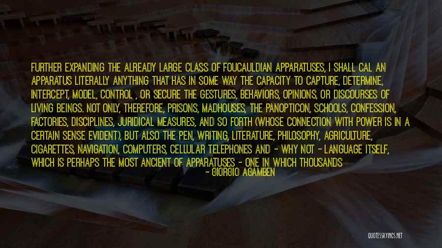 Philosophy And Literature Quotes By Giorgio Agamben