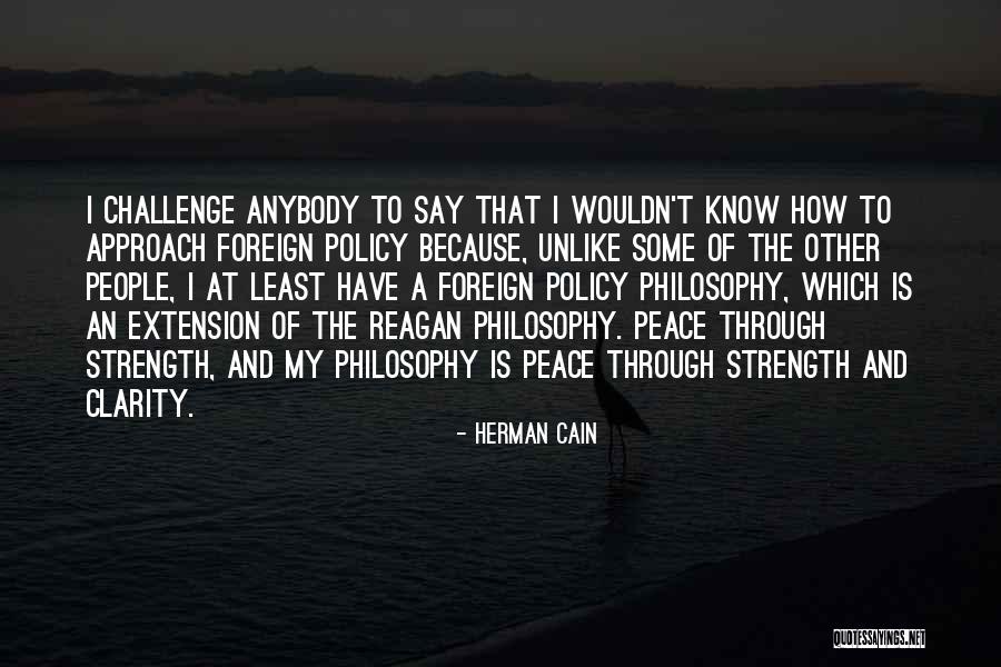 Philosophy And Quotes By Herman Cain