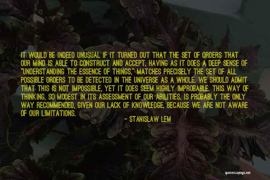 Philosophy And Quotes By Stanislaw Lem