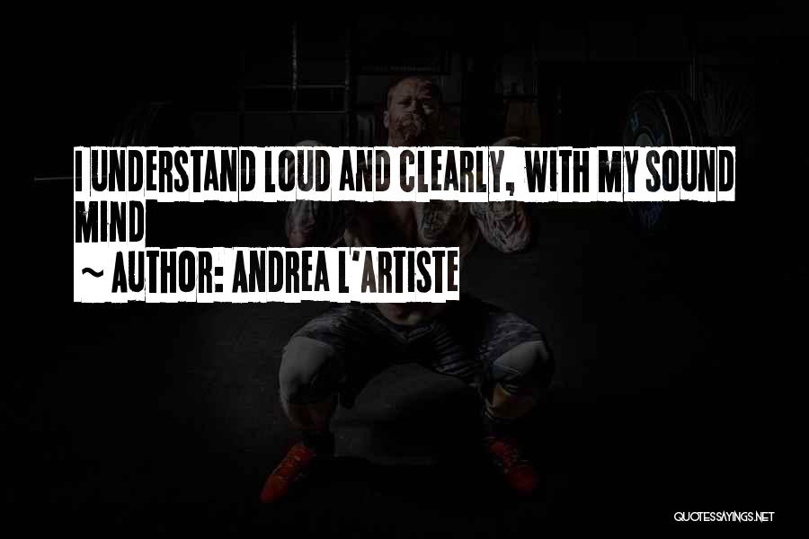 Philosophy And Reality Quotes By Andrea L'Artiste