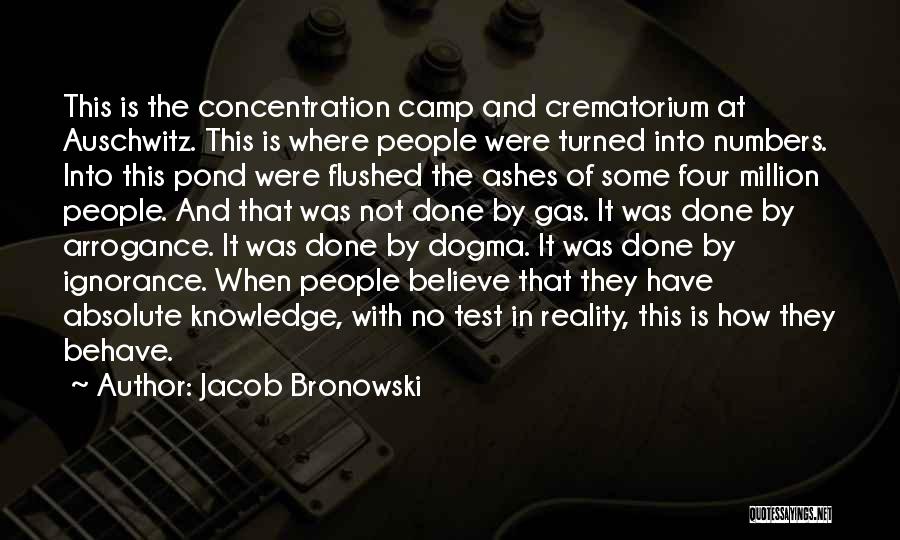 Philosophy And Reality Quotes By Jacob Bronowski