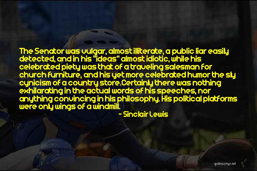 Philosophy Humor Quotes By Sinclair Lewis Philosophy Humor Quotes By Sinclair Lewis