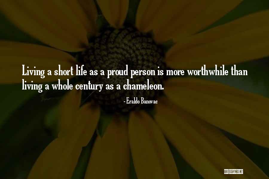 Philosophy In Life Short Quotes By Eraldo Banovac