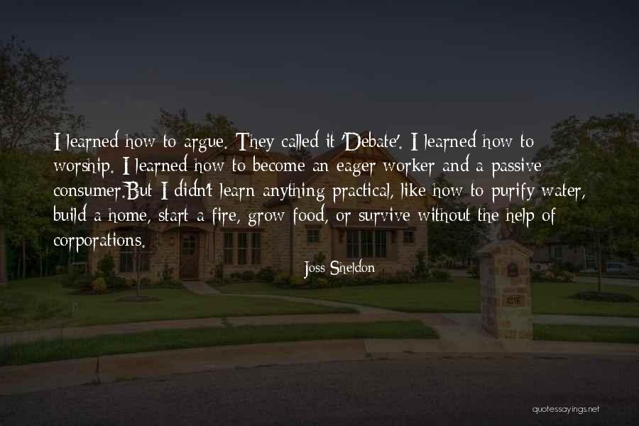 Philosophy Of Food Quotes By Joss Sheldon Philosophy Of Food Quotes By Joss Sheldon