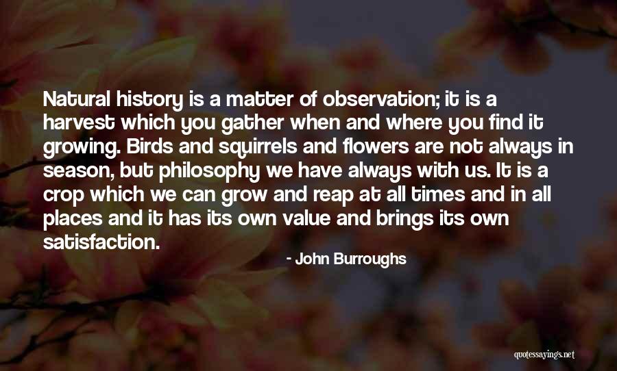 Philosophy Of History Quotes By John Burroughs Philosophy Of History Quotes By John Burroughs
