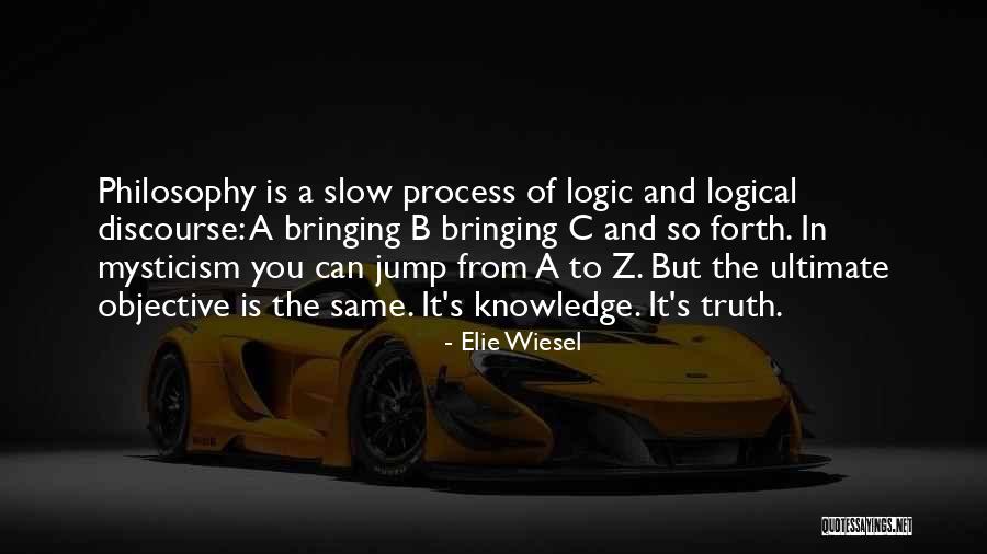 Philosophy Of Logic Quotes By Elie Wiesel Philosophy Of Logic Quotes By Elie Wiesel